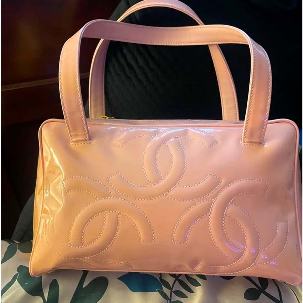 Chanel Patent Pink Triple C -Very Pretty
